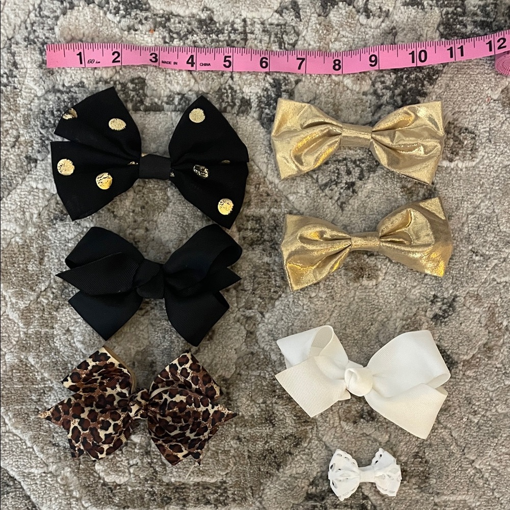 Girl’s Hair Bows Set - Picture 6 of 9